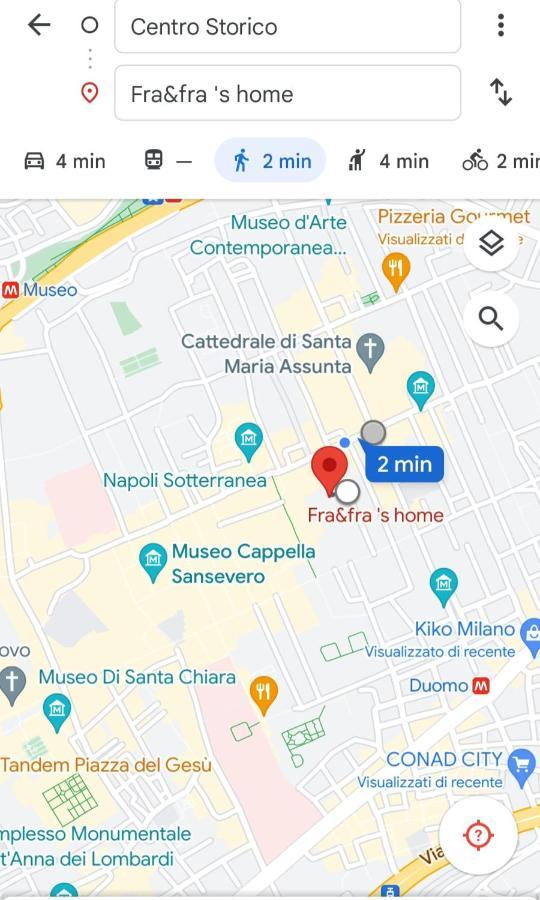 Fra&Fra'S Home Nel Cuore Del Centro Storico Di Napoli Værelse billede